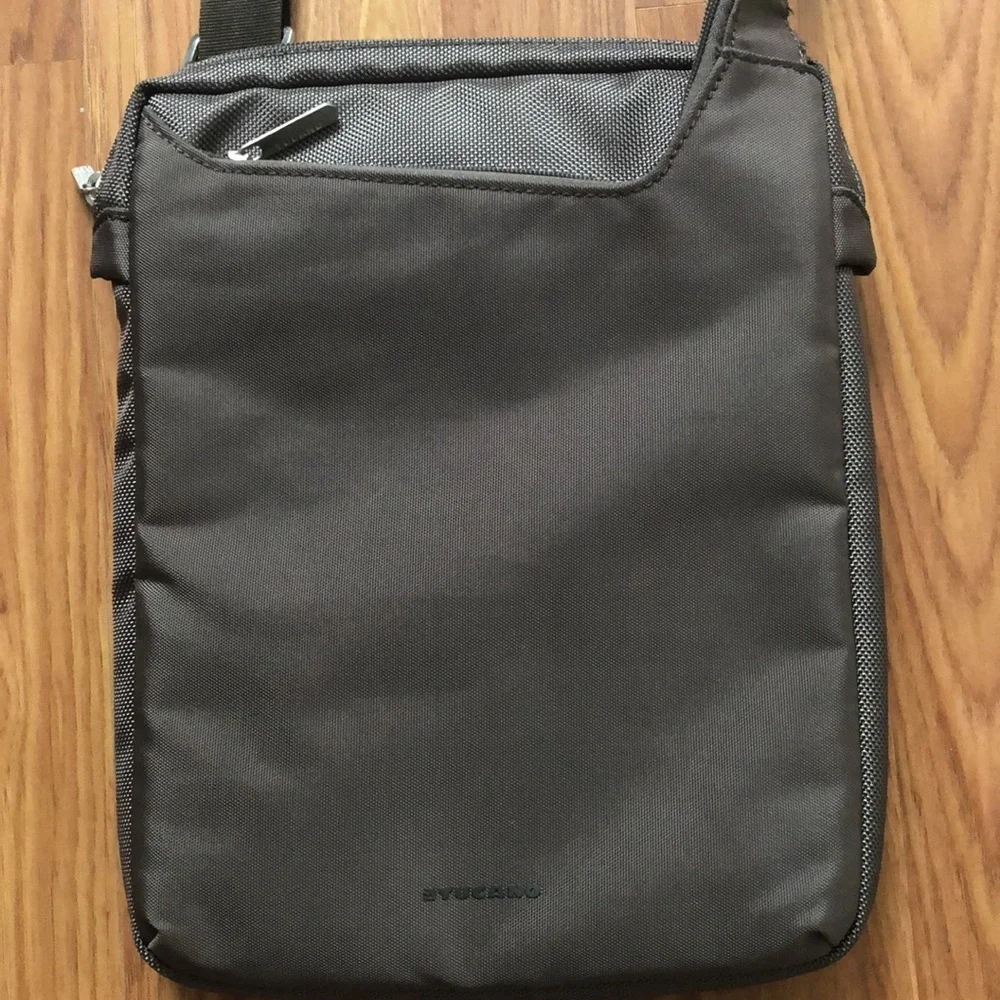 Tucano Finatex Brown Ipad Tablet Crossbody Shoulder Bag Unisex